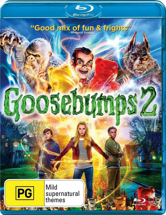 Goosebumps 2 (Blu-Ray) New & Sealed - Region B - All Elite DVDs