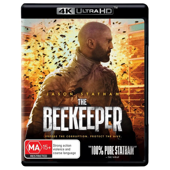 The Beekeeper (4K UHD) Brand New & Sealed - Region B - All Elite DVDs