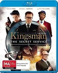 Kingsman : The Secret Service (Blu-Ray) New & Sealed - Region B - All Elite DVDs