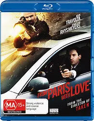 From Paris With Love (Blu-Ray) New & Sealed - Region B - All Elite DVDs
