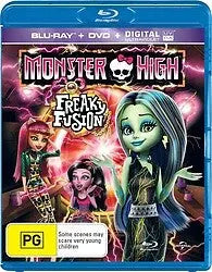 Monster High - Freaky Fusion (Blu-Ray) New & Sealed - Reg B - All Elite DVDs