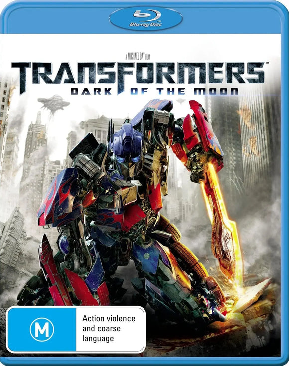 Transformers - Dark Of The Moon (Blu-Ray) New & Sealed - Region B - All Elite DVDs