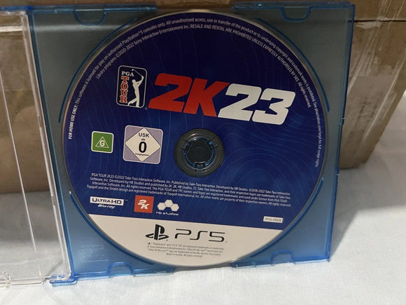 PGA Tour 2K23 (PS5) Mint Condition - Game In Stock. No case - All Elite DVDs