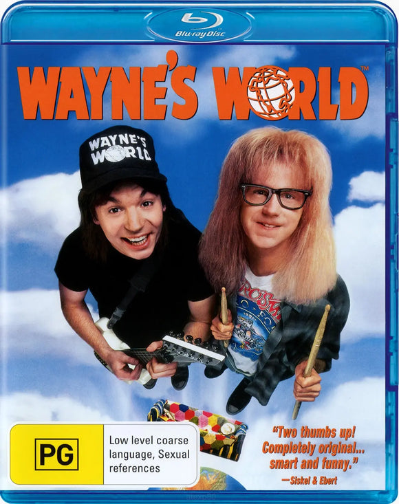 Wayne’s World (Blu-Ray) New & Sealed - Region B - All Elite DVDs