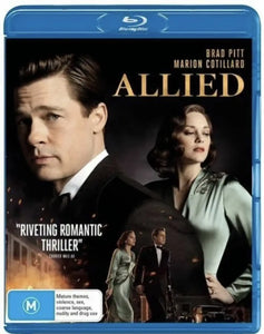 Allied (Blu-Ray) Brand New & Sealed - Region B - All Elite DVDs