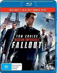 Mission Impossible : Fallout (Blu-Ray) New & Sealed - Region B - All Elite DVDs