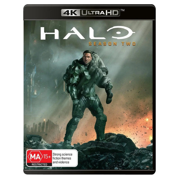 Halo : Season 2 (4K UHD) Brand New & Sealed - Region B - All Elite DVDs