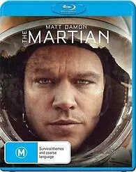 The Martian (Blu-Ray) New & Sealed - Region B - All Elite DVDs