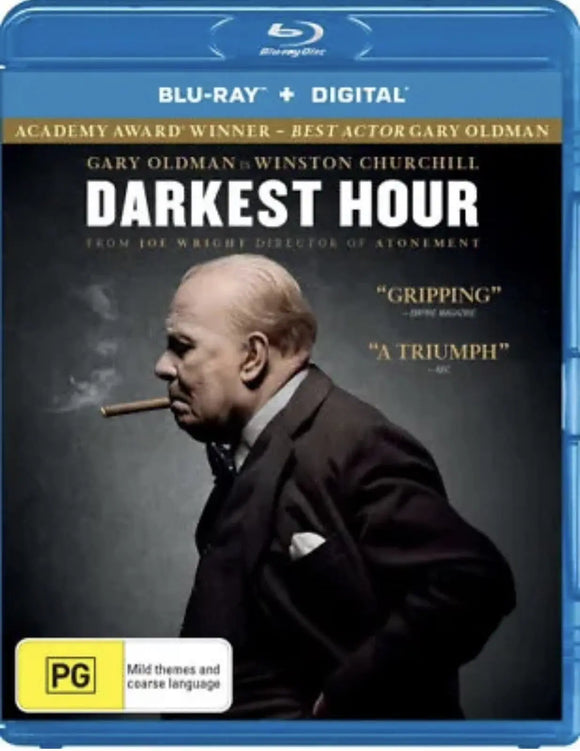 Darkest Hour (Blu-ray) Brand New & Sealed - Region B - All Elite DVDs