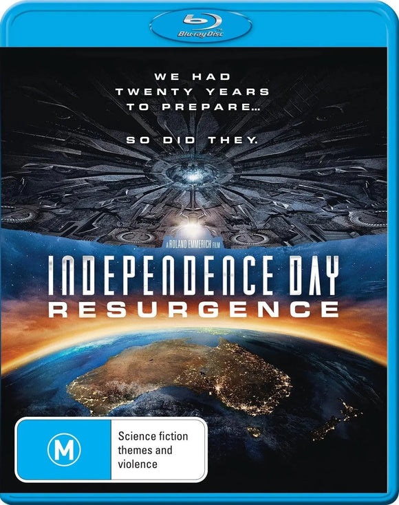 Independence Day : Resurgence (Blu-Ray) New & Sealed - Region B - All Elite DVDs