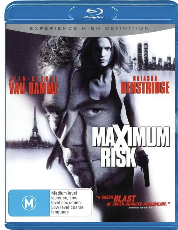 Maximum Risk (Blu-ray) Brand New & Sealed - Region B - All Elite DVDs