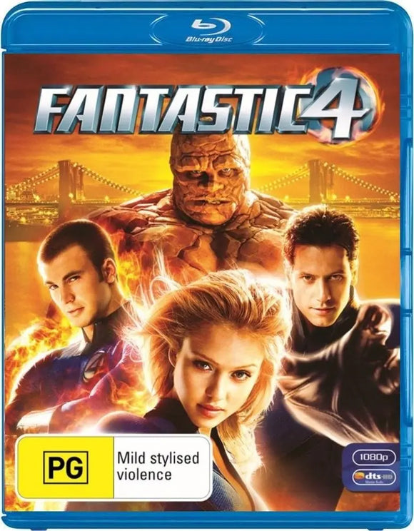Fantastic 4 (Original) (Blu-Ray) New & Sealed - Region B - All Elite DVDs