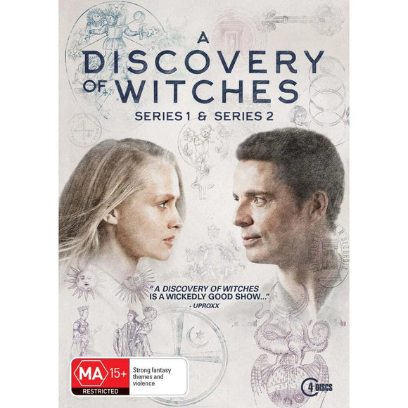 A Discovery Of Witches - Series 1 & 2 (DVD) New & Sealed - Region 4 - All Elite DVDs