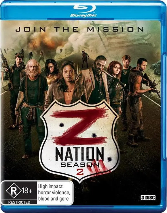 Z Nation - Season 2 (Blu-Ray) New & Sealed - Region B - All Elite DVDs