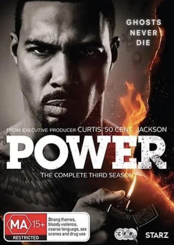 Power - Season 3 (DVD) New & Sealed - Region 4 - All Elite DVDs