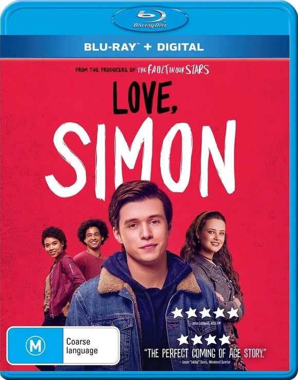 Love Simon (Blu-Ray) New & Sealed - Region B - All Elite DVDs
