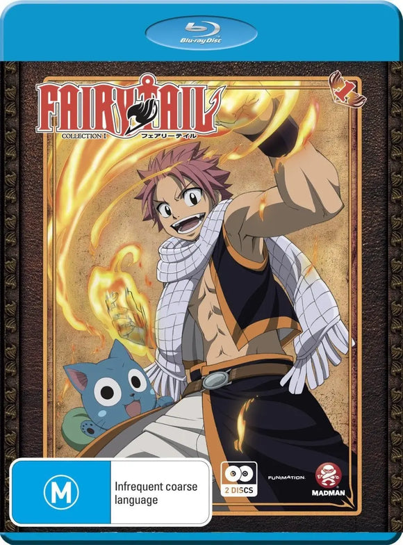 Fairy Tail - Collection 1 (Blu-Ray) New & Sealed - Region B - All Elite DVDs