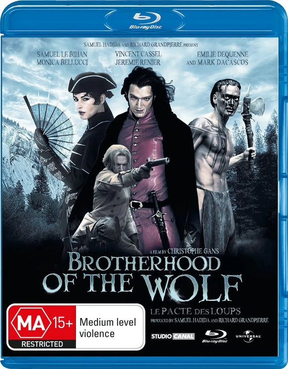 Brotherhood Of The Wolf (Blu-Ray) Brand New & Sealed - Region B - All Elite DVDs