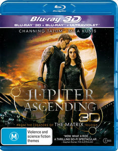 Jupiter Ascending 3D (Blu-Ray) New & Sealed - Region B - All Elite DVDs