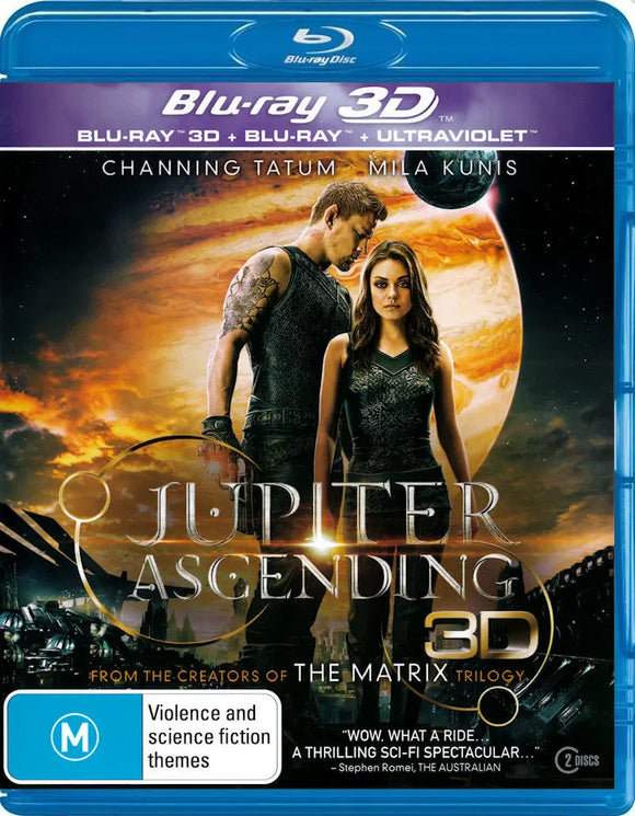 Jupiter Ascending 3D (Blu-Ray) New & Sealed - Region B - All Elite DVDs