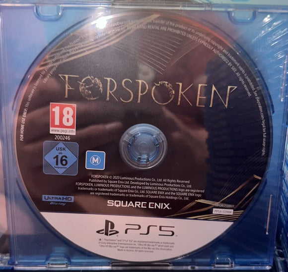 Forspoken (PS5) Mint Condition - Game In Stock.No case - All Elite DVDs