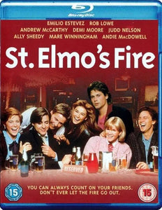 St Elmos Fire (Blu-Ray) New & Sealed - Region B - All Elite DVDs