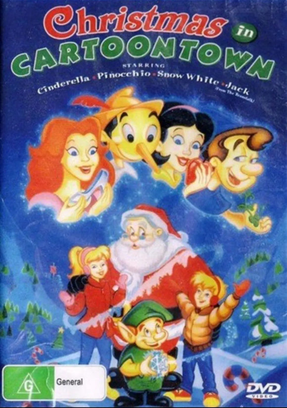 Christmas In Cartoontown (DVD) Brand New & Sealed - Region 4 - All Elite DVDs