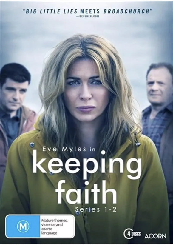 Keeping Faith - Series 1 & 2 (DVD) Brand New & Sealed - Region 4 - All Elite DVDs