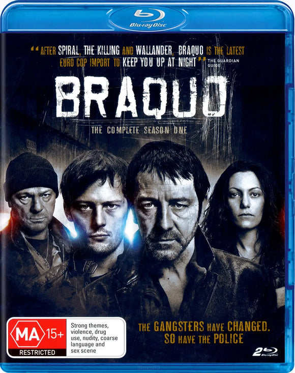 Braquo - Season 1 (Blu-Ray) New & Sealed - Region B - All Elite DVDs