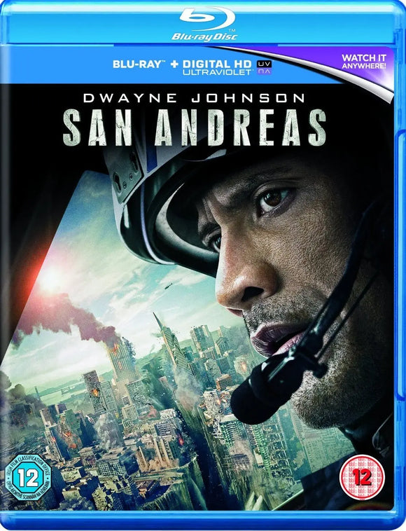 San Andreas (Blu-Ray) New & Sealed - Region B - All Elite DVDs