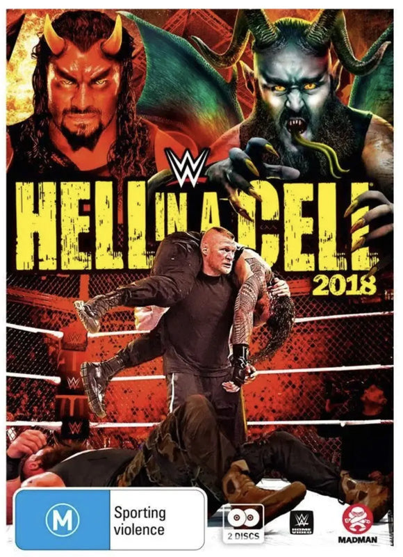 WWE - Hell In A Cell 2018 (DVD) Brand New & Sealed - Region 4 - All Elite DVDs