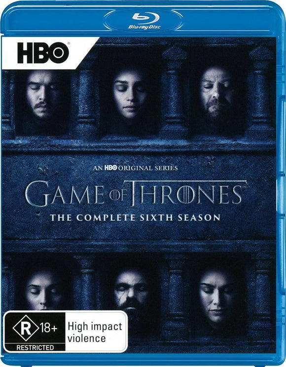 Game Of Thrones - Season 6 (Blu-Ray) New & Sealed - Region B - All Elite DVDs