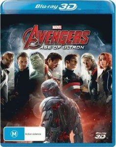 Avengers - Age Of Ultron 3D (Blu-Ray) New & Sealed - Region B - All Elite DVDs