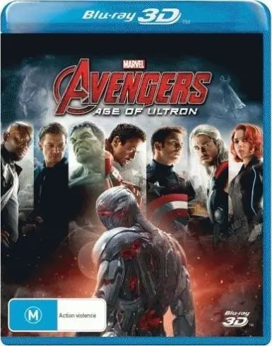 Avengers - Age Of Ultron 3D (Blu-Ray) New & Sealed - Region B - All Elite DVDs