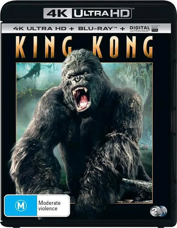 King Kong(4K-UHD/Blu-Ray)New & Sealed - Region Free - All Elite DVDs