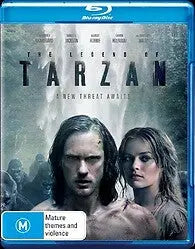 The Legend Of Tarzan (Blu-Ray) New & Sealed - Region B - All Elite DVDs