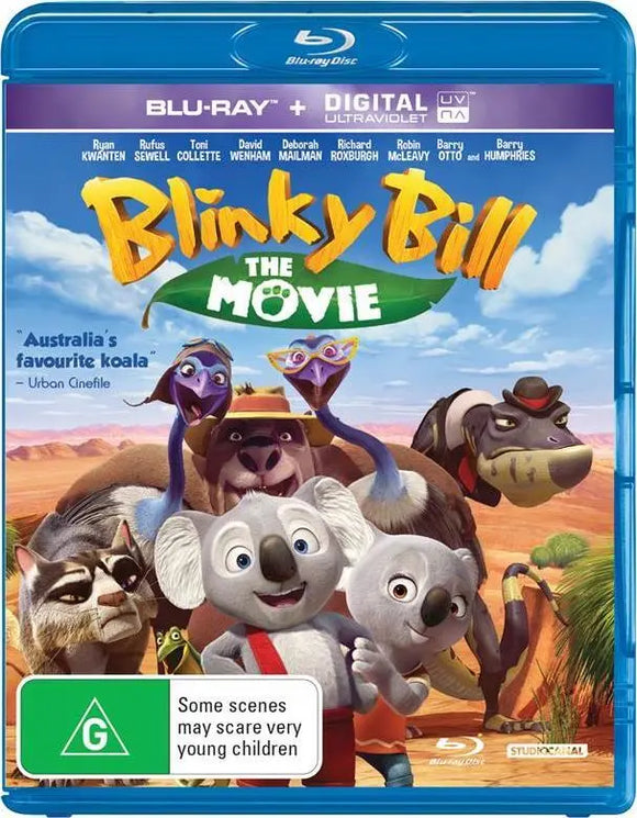 Blinky Bill - The Movie (Blu-Ray) New & Sealed - Region B - All Elite DVDs