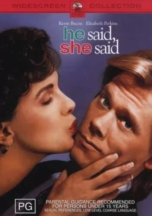 He Said, She Said (DVD) Brand New & Sealed - Region 4 - All Elite DVDs