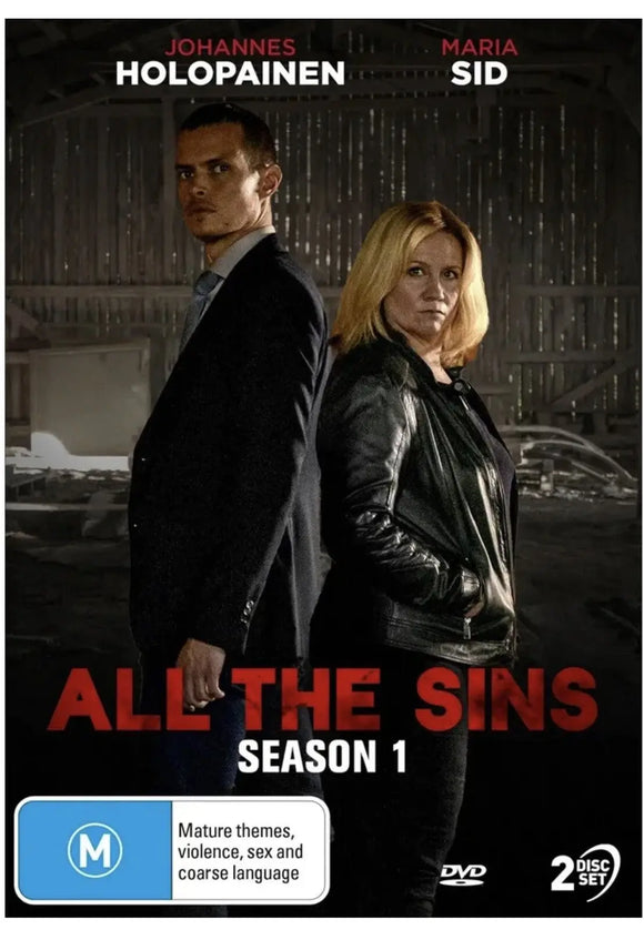 All The Sins - Season 1 (DVD) Brand New & Sealed - Region 4 - All Elite DVDs