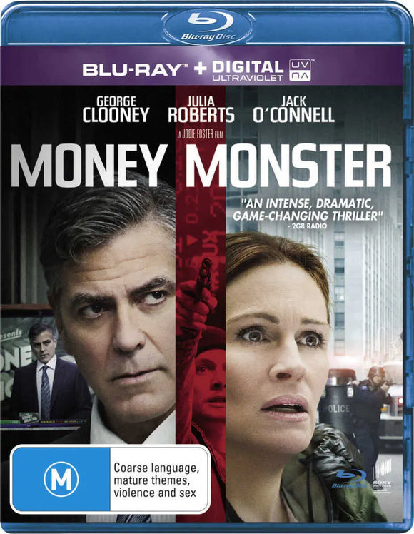 Money Monster (Blu-Ray) New & Sealed - Region B - All Elite DVDs