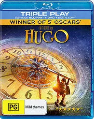 Hugo (Blu-Ray) Brand New & Sealed - Region B - All Elite DVDs