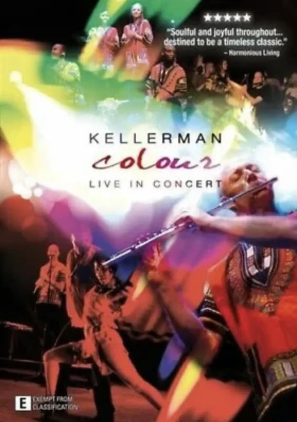 KELLERMAN Colour : Live In Concert (DVD) Brand New & Sealed - Region 4 - All Elite DVDs