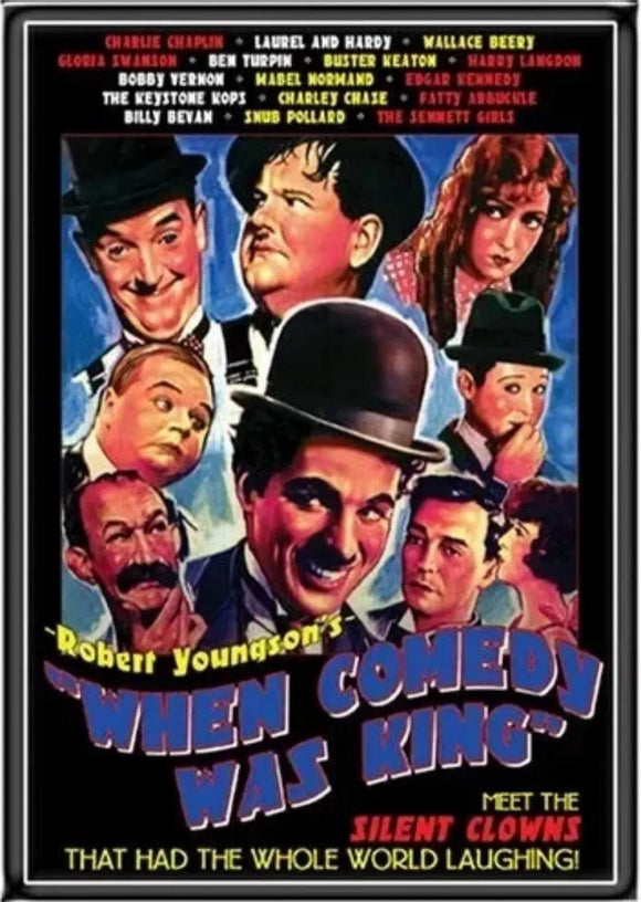 Robert Youngson : When Comedy Was King (DVD) Brand New & Sealed - Region 4 - All Elite DVDs