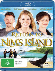 Return To Nim's Island (Blu-Ray) New & Sealed - Region B - All Elite DVDs