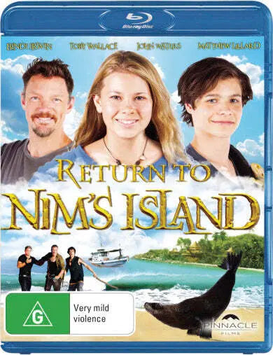 Return To Nim's Island (Blu-Ray) New & Sealed - Region B - All Elite DVDs