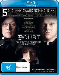 Doubt (Blu-Ray) New & Sealed - Reg B - All Elite DVDs