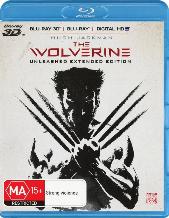 The Wolverine 3D: Unleashed Extended Edition (Blu-Ray) New & Sealed - Region B - All Elite DVDs