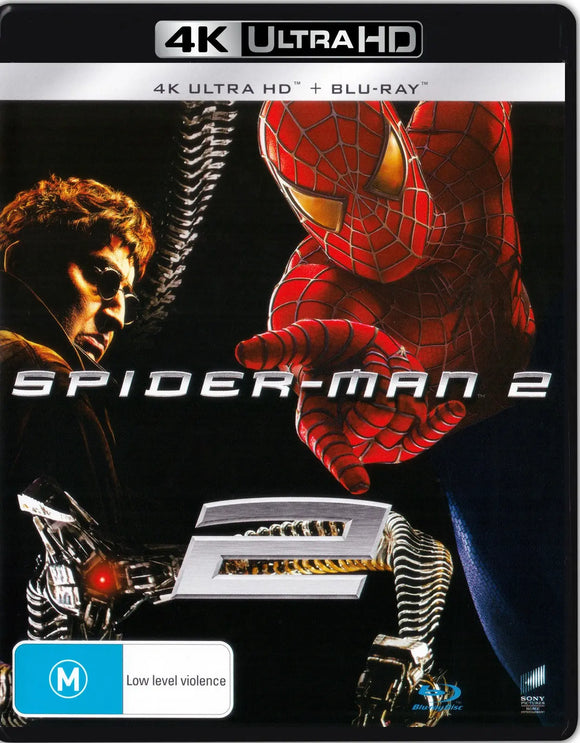 Spider-Man 2(4K-UHD/Blu-Ray)New & Sealed - Region Free - All Elite DVDs
