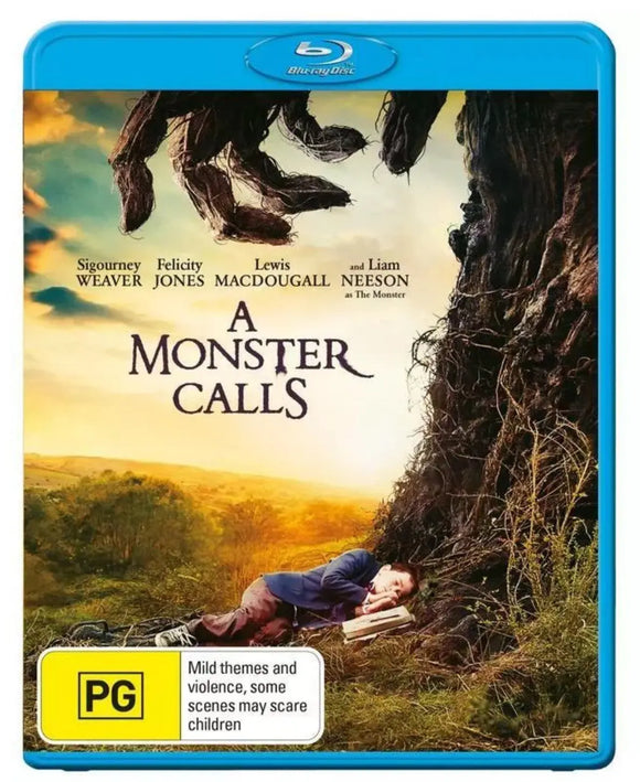 A Monster Calls (Blu-Ray) Brand New & Sealed - Region B - All Elite DVDs