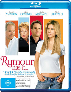 Rumour Has It (Blu-Ray) New & Sealed - Region B - All Elite DVDs
